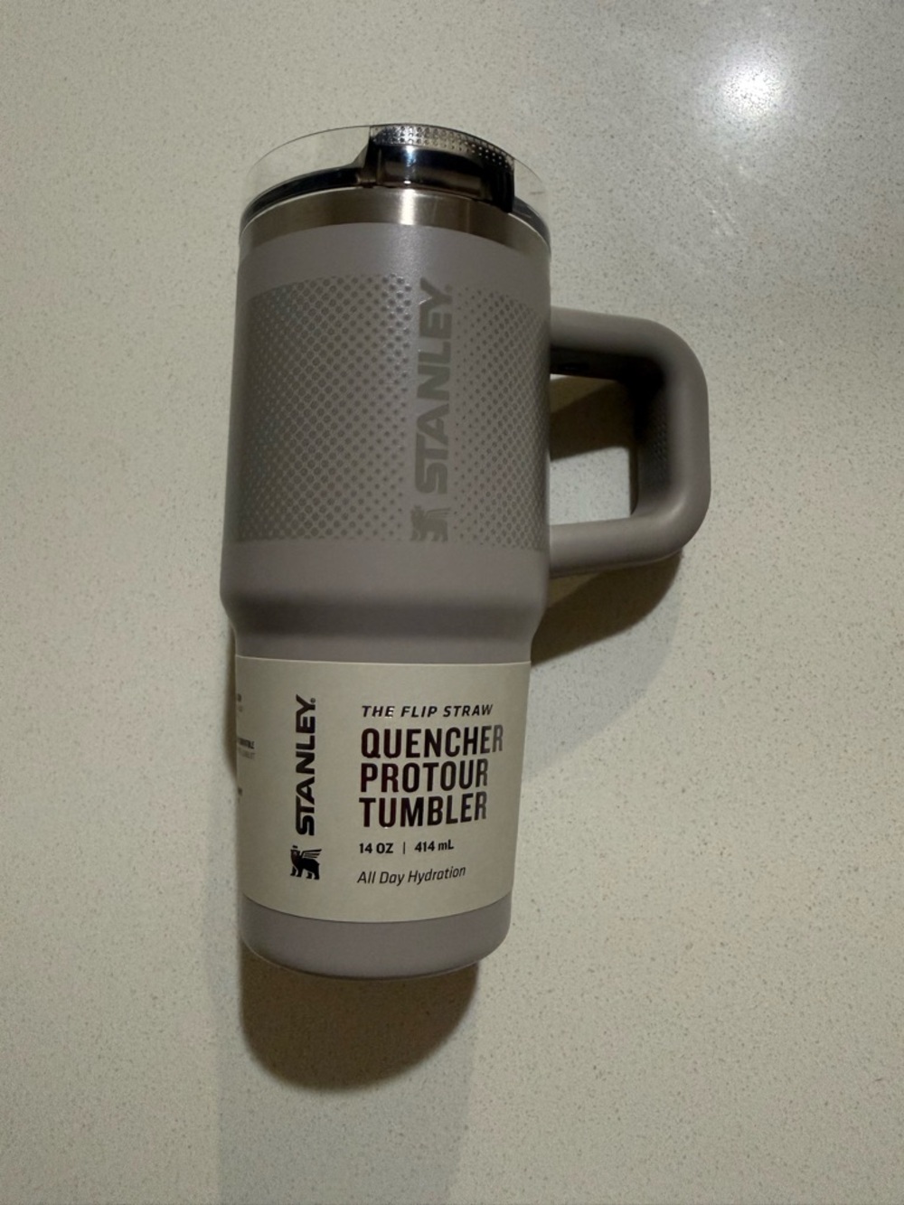 Stanley Gray Quencher ProTour Tumbler with Handle